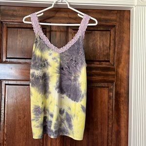 Blumin tank top.  Stretchy.